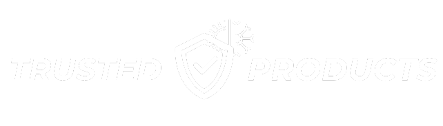 Trusted Products logo featuring a shield with a checkmark and snowflake, indicating quality and reliability in Cheverly, Maryland.