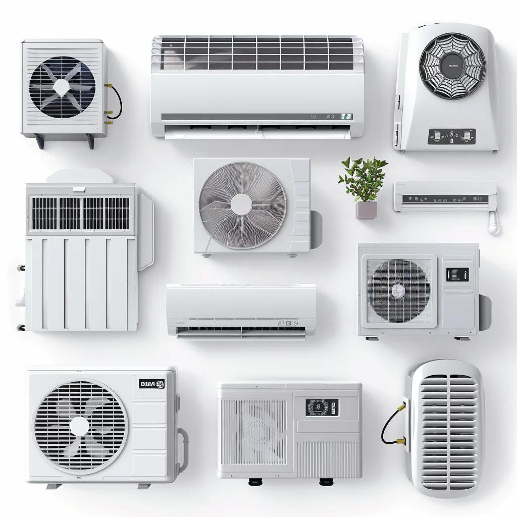Different types of air conditioning systems and their maintenance intervals