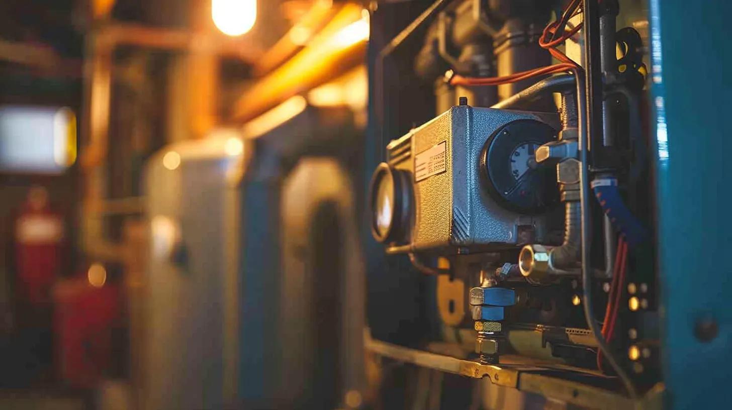 furnace repair in a home