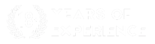 18 years of experience badge for Nero's Heating & Air, emphasizing expertise in ductless AC services.
